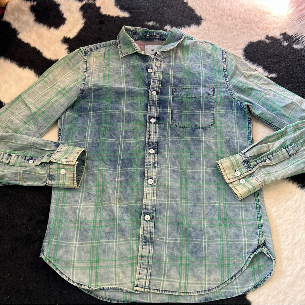 zip code 1992 Button Down Shirt